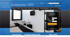 Desktop Screenshot of hotelavenidaespana.com